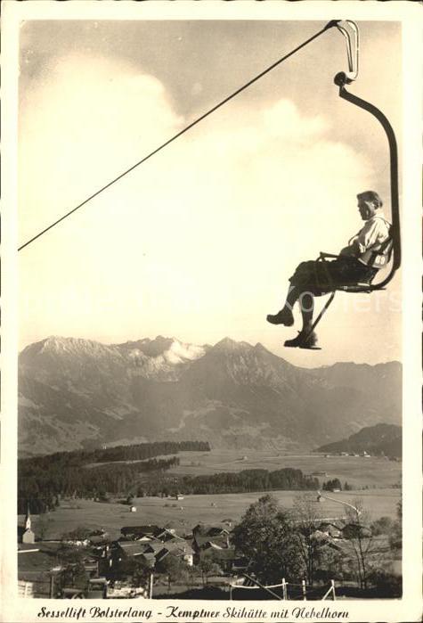 Kempten Allgaeu Sessellift Bolsterlang