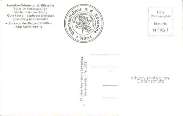 Marktredwitz Kösseine – Bild 2