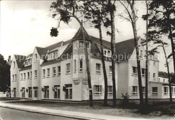 Kuehlungsborn Ostseebad Erholungsheim Philipp Müller