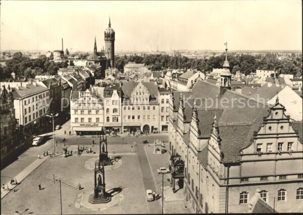 Wittenberg Lutherstadt Marktplatz