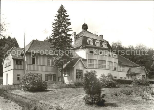 Benneckenstein Erholungsheim Harzhaus