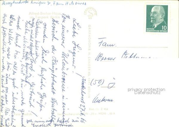 Berlin Alfed Brehm Haus – Bild 2