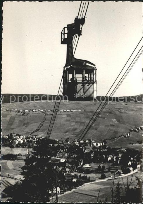 Oberwiesenthal Erzgebirge Fichtelberg-Seilbahn