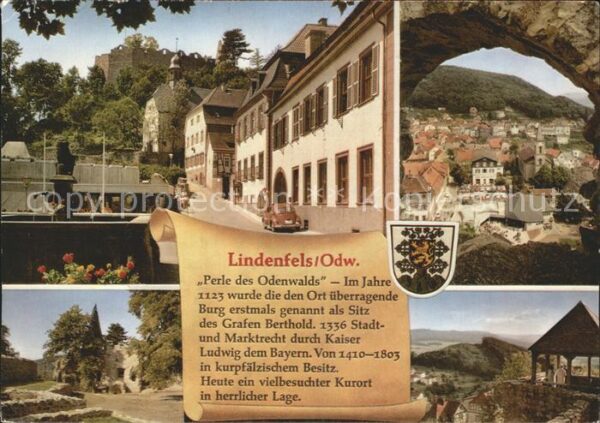Lindenfels Odenwald Teilansichten
