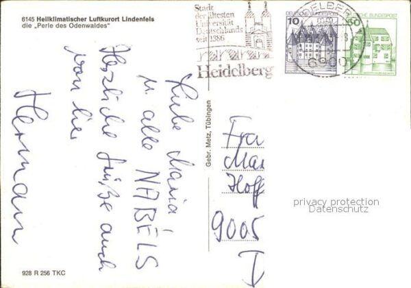 Lindenfels Odenwald Teilansichten – Bild 2