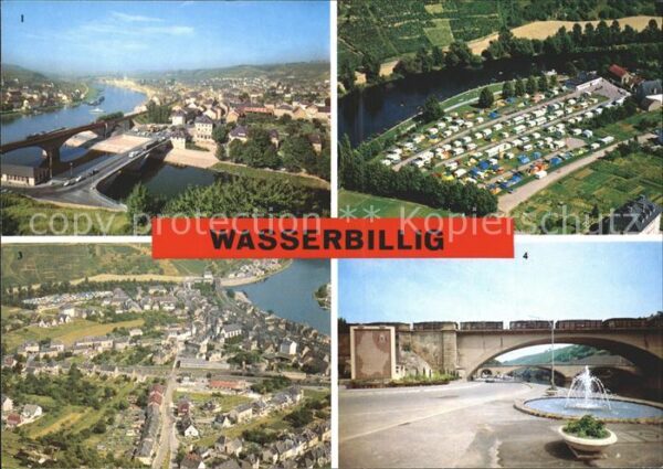 Wasserbillig Vue Generale Camping Vue Aerienne Front