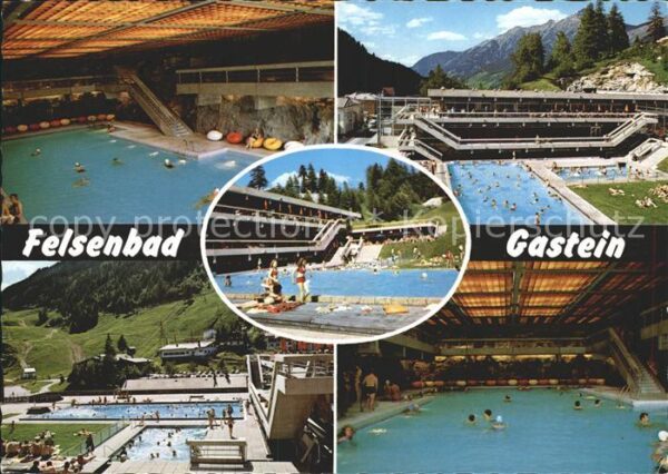 Bad Gastein Felsenbad Sportbecken Bewegungsbad Hall