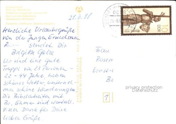 Steinbach-Hallenberg Schwimmbad Hallenburg FDGB Erholungshei – Bild 2