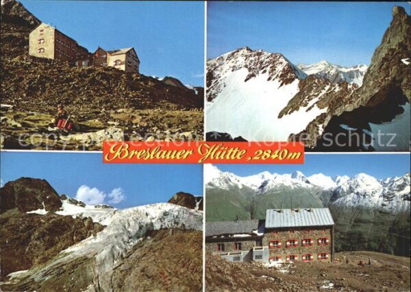 Vent Tirol Breslauer Hütte Wildspitze Oetztal