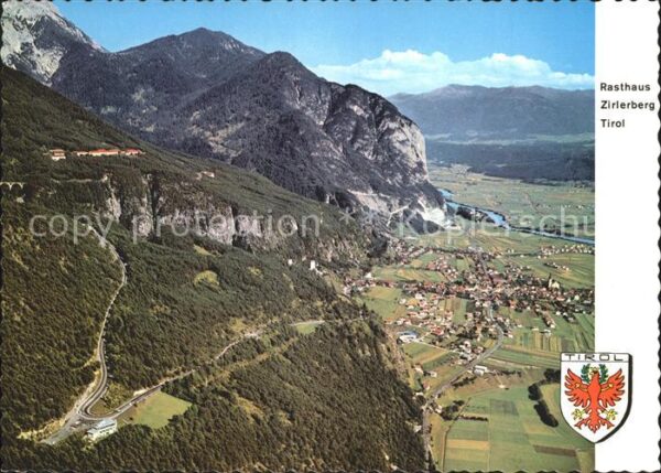 Tirol Region Rasthaus Zirlerberg mit Martinswand