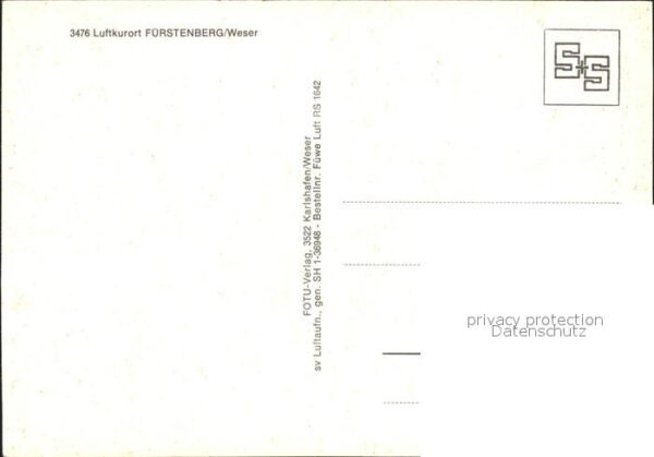 Fuerstenberg Weser Fliegeraufnahme – Bild 2