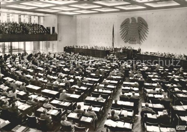 Bonn Rhein Plenarsaal Bundestagsdebatte