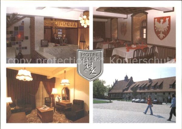 Malbork Hotel Zamek Gastraum Zimmer Rezeption