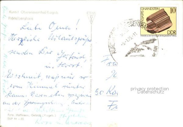 Oberwiesenthal Erzgebirge Fichtelberghaus – Bild 2