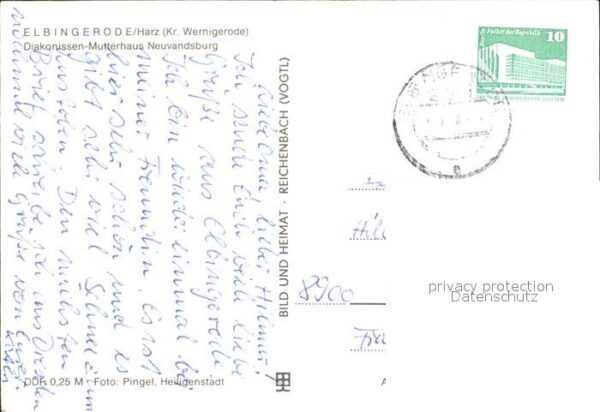 Elbingerode Harz Diakonissen Mutterhaus Neuvandsburg – Bild 2