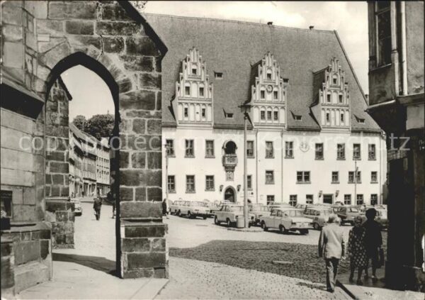 Meissen Elbe Sachsen Rathaus