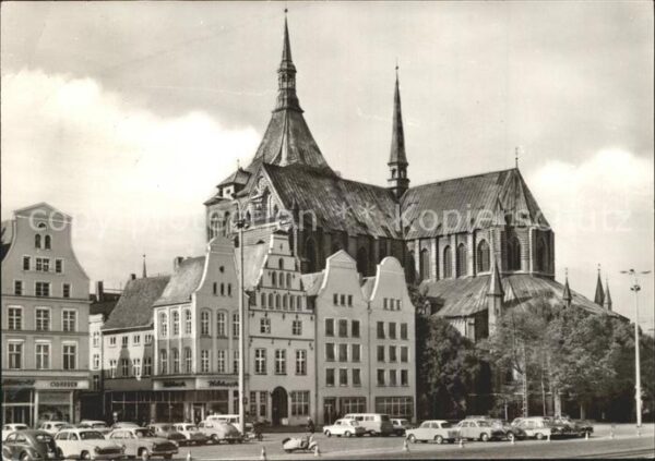 Rostock Ernst Thälmann Platz Marienkirche