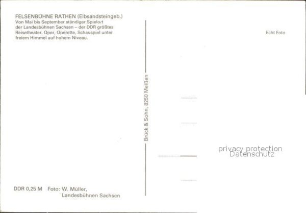 Rathen Saechsische Schweiz Felsenbühne – Bild 2
