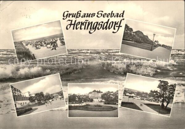 Heringsdorf Ostseebad Usedom Teilansichten Strand