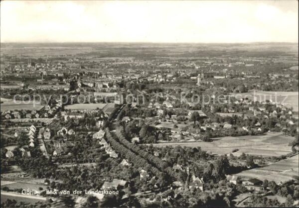 Goerlitz Sachsen Blick von der Landeskrone