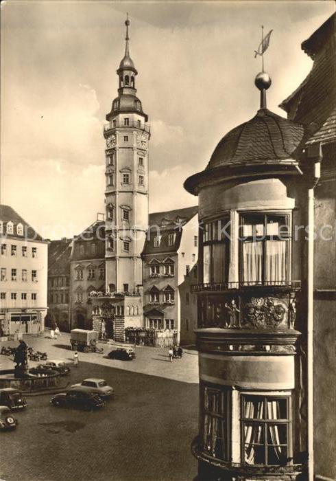 Gera Apothekenerker Rathaus Brunnen