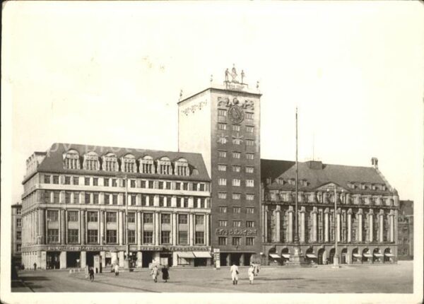 Leipzig Hochhaus am Karl-Marx Platz