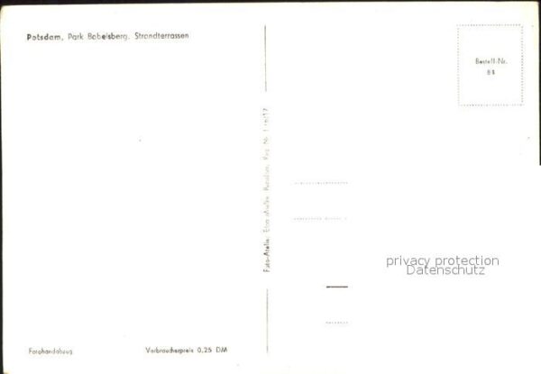 Potsdam Park Babelsberg Strandterrassen – Bild 2