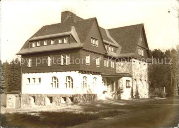 Hermsdorf Erzgebirge OT Neuhermsdorf Erholungsheim Rudolf Re