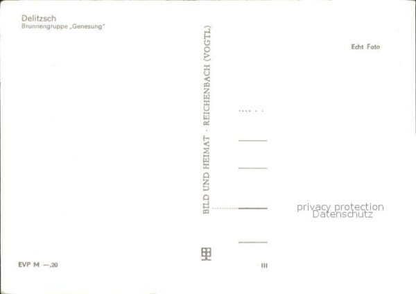 Delitzsch Brunnengruppe Genesung – Bild 2