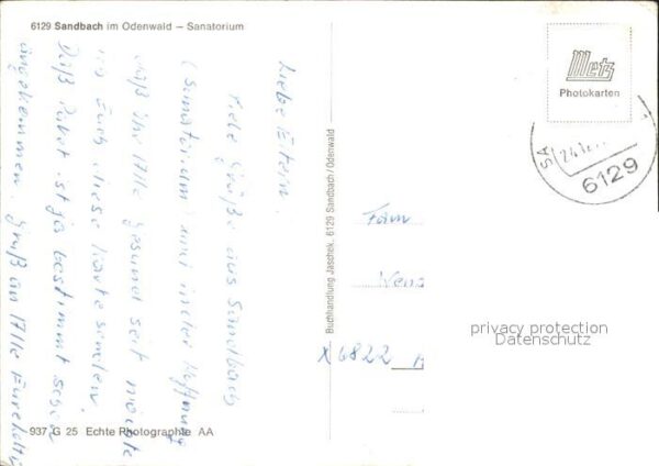 Sandbach Hessen Sanatorium – Bild 2