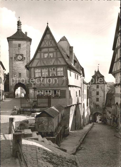 Rothenburg Tauber Plönlein