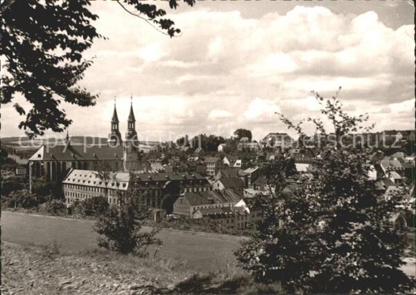 Pruem Eifel Ortsansicht Kirche