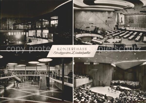 Stuttgart Konzerthaus Stuttgarter Liederhalle