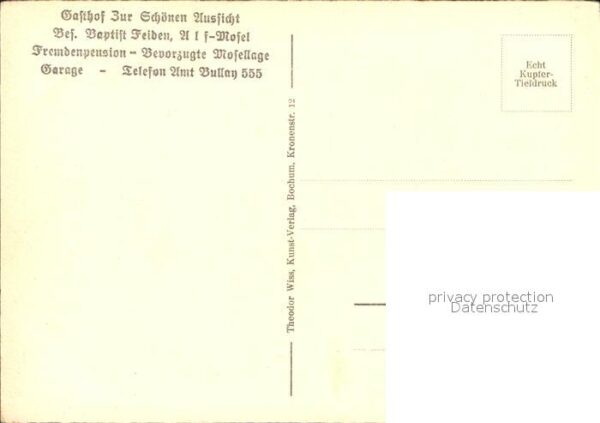Alf Mosel Klosterruine Marienburg – Bild 2