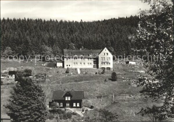 Greiz Thueringen Klingenthal III Ferienheim VEB Greika