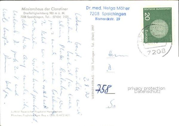 Spaichingen Missionshaus der Claretiner Dreifaltigk – Bild 2