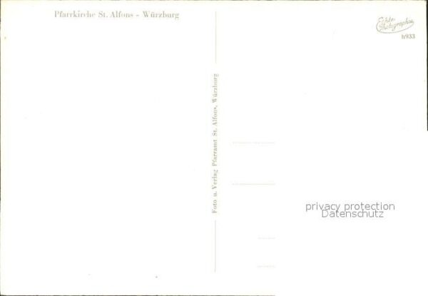 Wuerzburg Pfarrkirche St Alfons – Bild 2