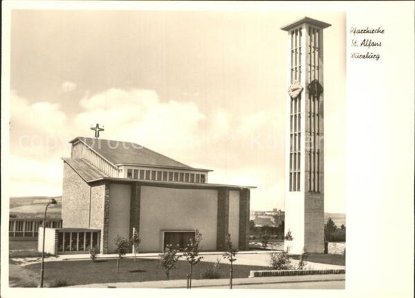 Wuerzburg Pfarrkirche St Alfons