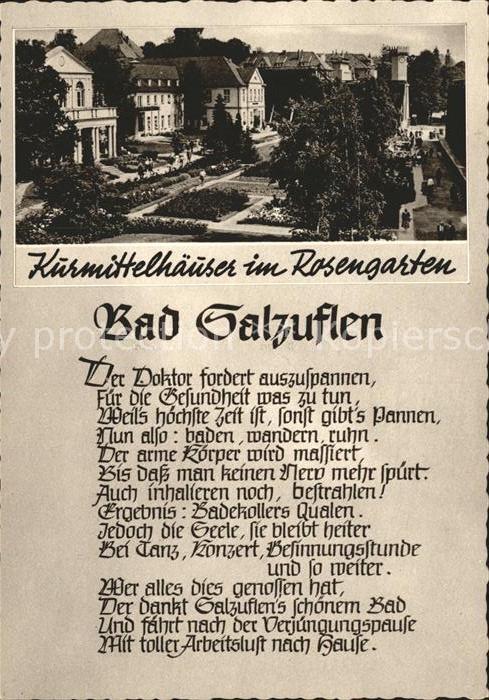Bad Salzuflen Kurmittelhäuser im Rosengarten