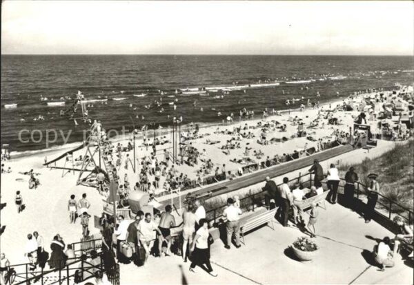 Zinnowitz Ostseebad Usedom Panorama Kegelbahn am Strand