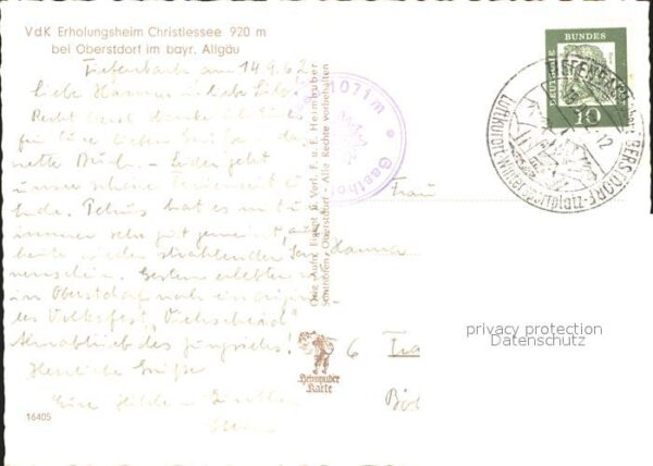 Oberstdorf VdK Erholungsheim Christlesee – Bild 2