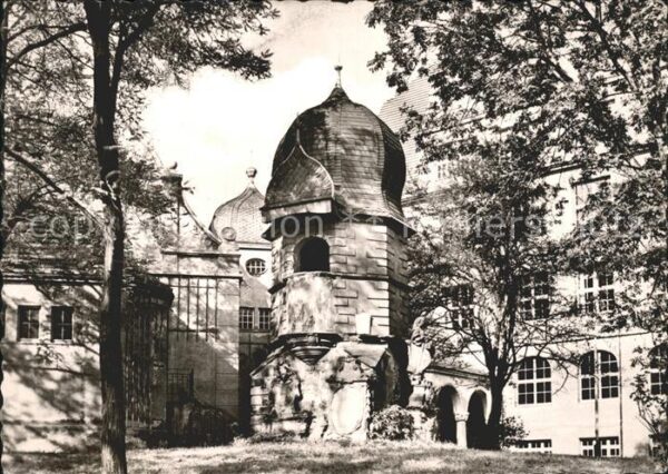 Weida Thueringen Pestkanzel im Schulpark