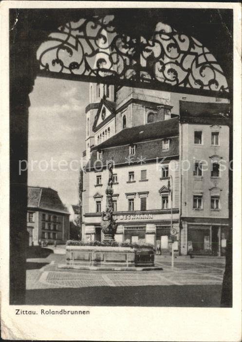 Zittau Rolandbrunnen