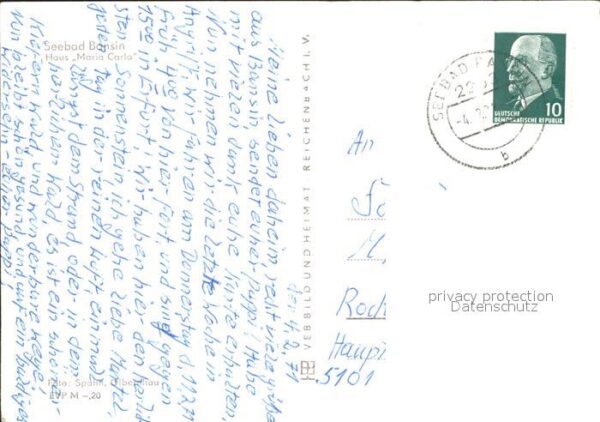 Bansin Ostseebad Haus Maria Carla – Bild 2