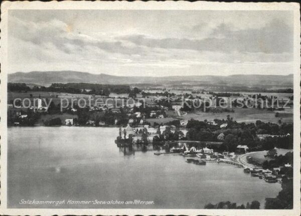 Kammer Attersee Fliegeraufnahme