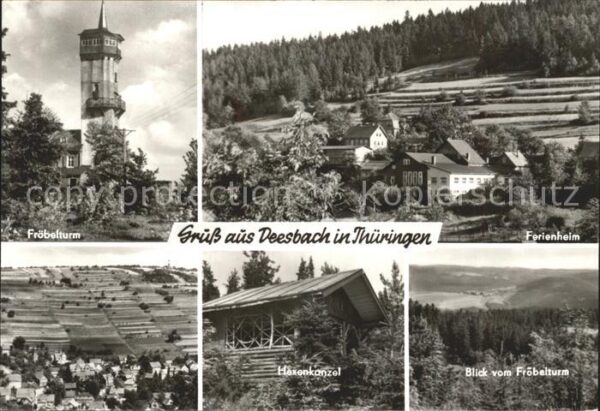 Deesbach Fröbelturm Ferienheim Hexenkanzel Panor