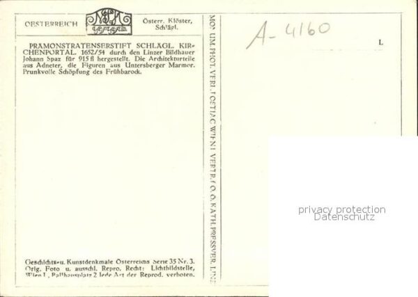Schlaegl Prämonstratenserstift Schlägl Kirchenpo – Bild 2