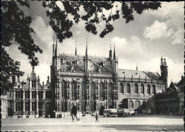 Bruges BRUGGE Belgie Kanselarij Stadhuis en Baliliek van t H