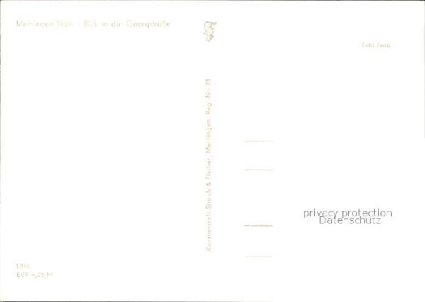 Meiningen Thueringen Georgstrasse – Bild 2