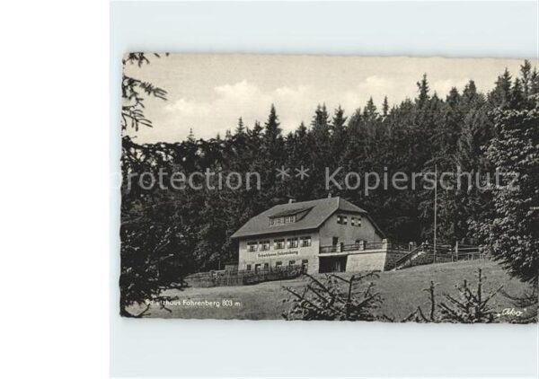 Waldthurn Schutzhaus Fahrenberg
